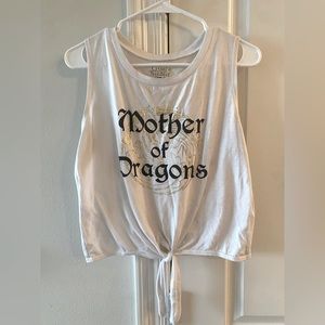 Game of Thrones Mother of Dragons Crop Top